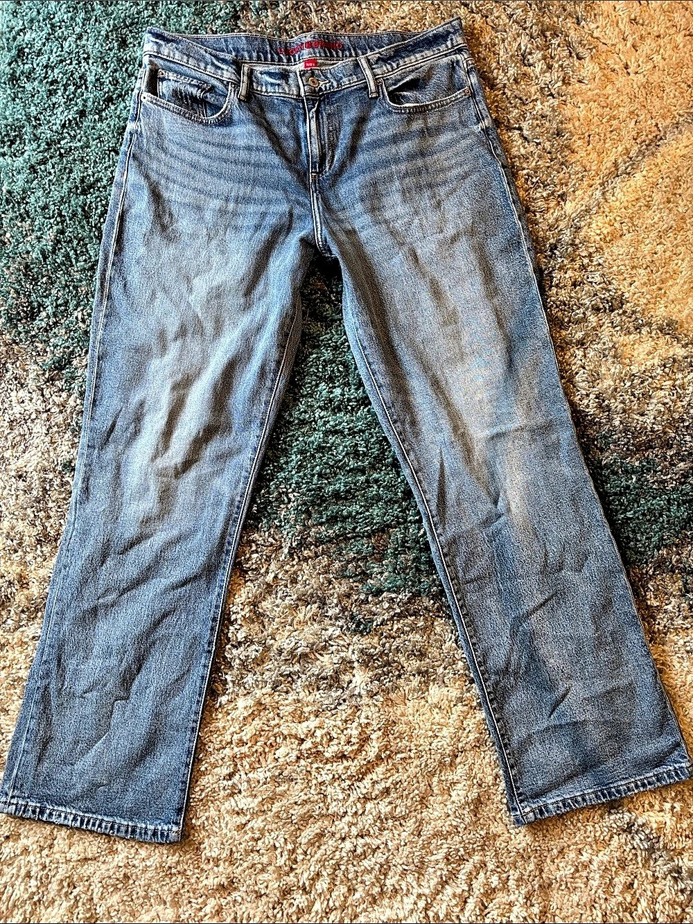 Lucky Brand Easy Rider Boot Bootcut Jeans Blue Waist 14/32 R